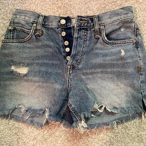 Free People, size 26, Blue Denim/jean Women Shorts